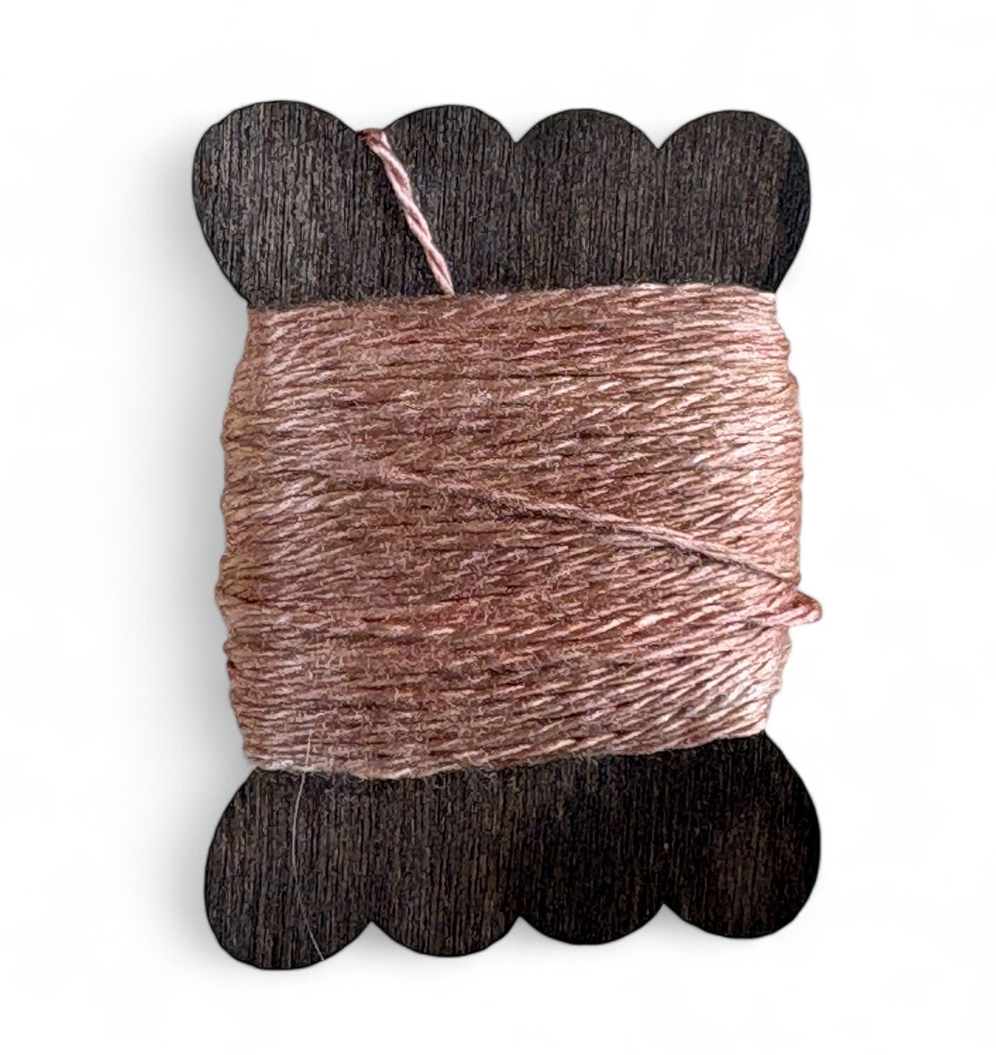 Silk embroidery thread bobbin - Rose Gold
