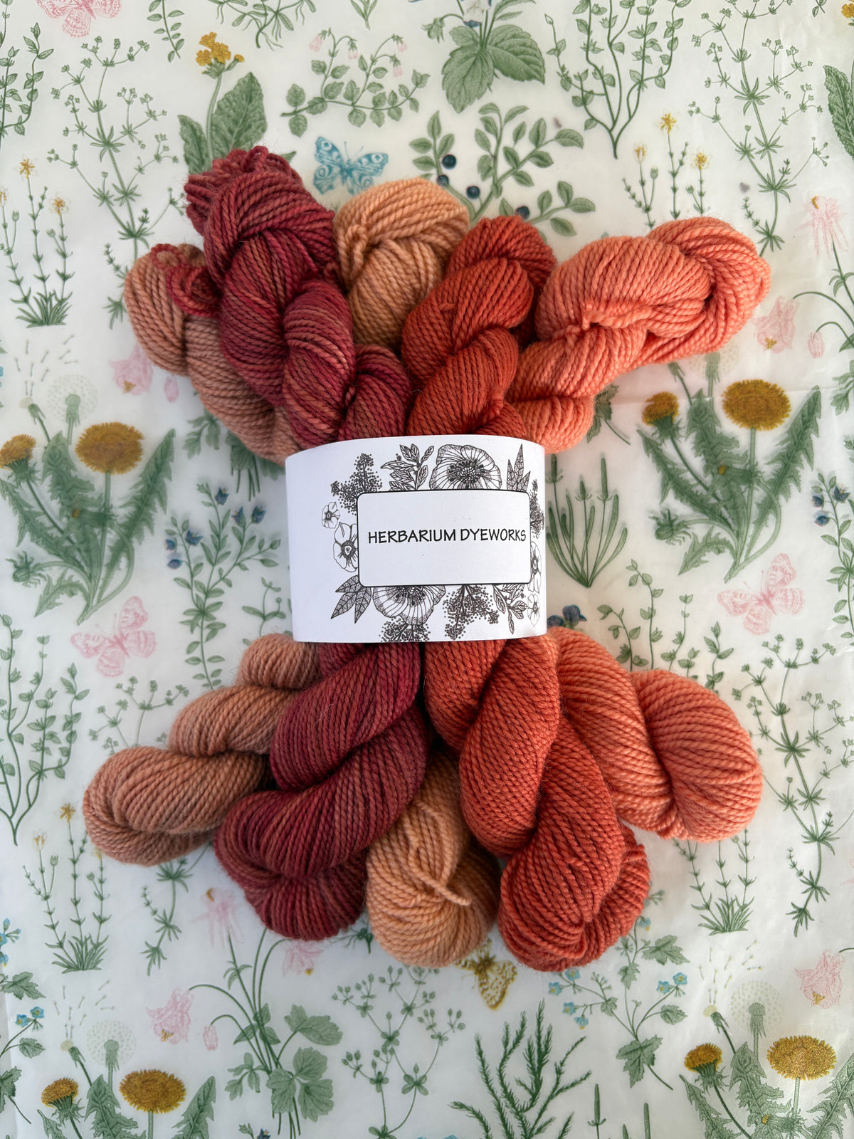 Mini skeins - Copper Embers