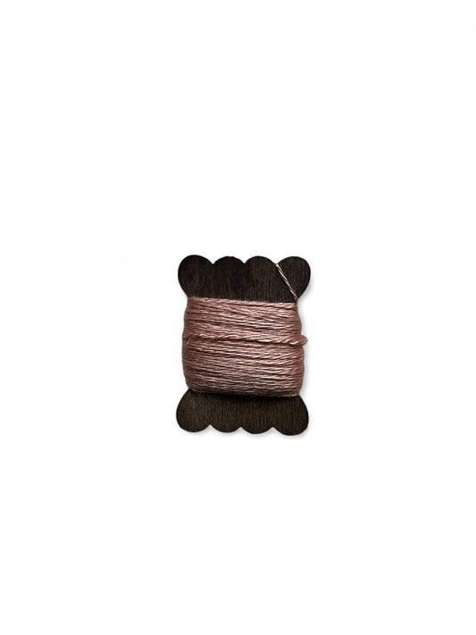 Silk embroidery thread bobbin - Rose Gold