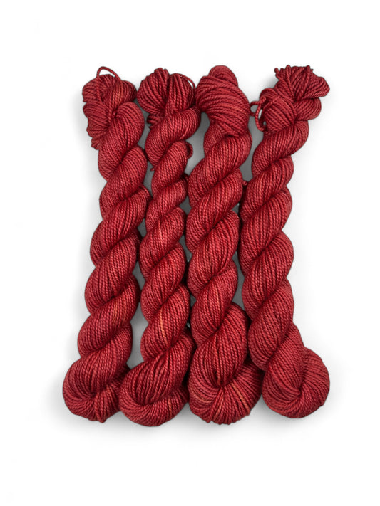 Mini skeins - single - Ruby Slippers