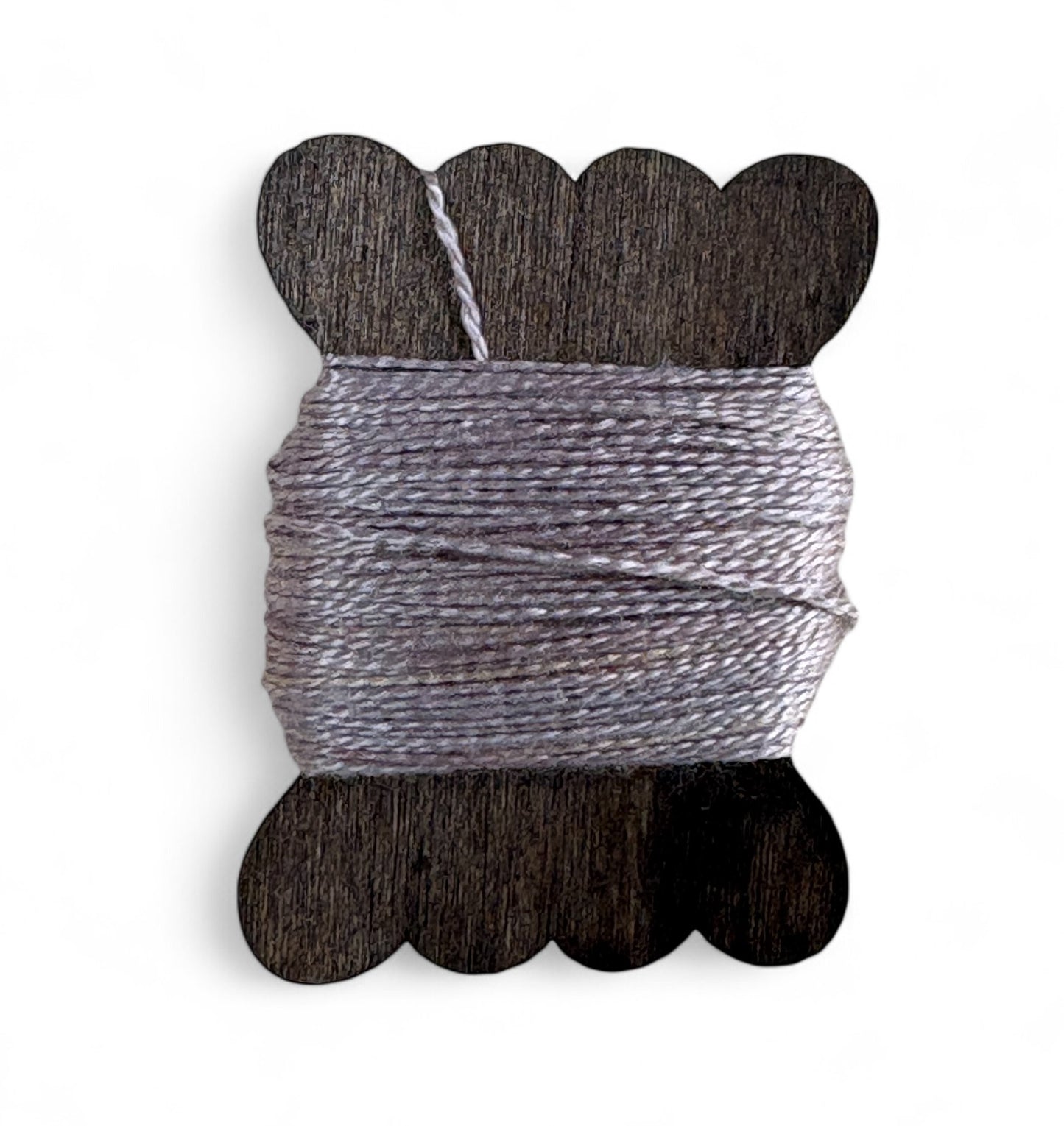 Silk embroidery thread bobbin - Lilac