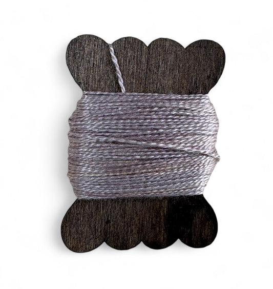 Silk embroidery thread bobbin - Lilac