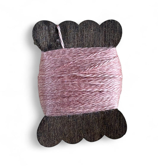Silk embroidery thread bobbin - Cherry Blossom pink