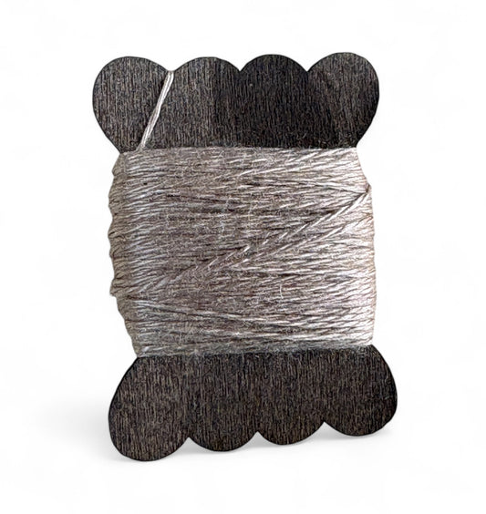 Silk embroidery thread bobbin - Almond