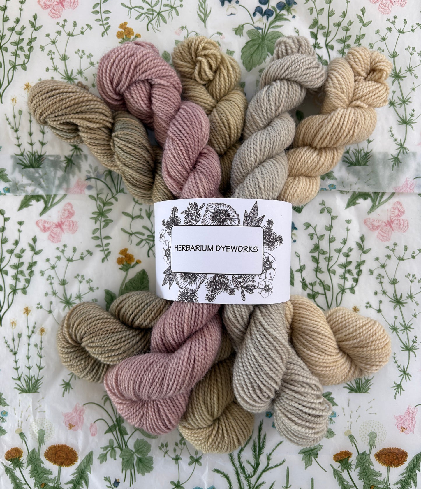 Mini skeins - Milkglass