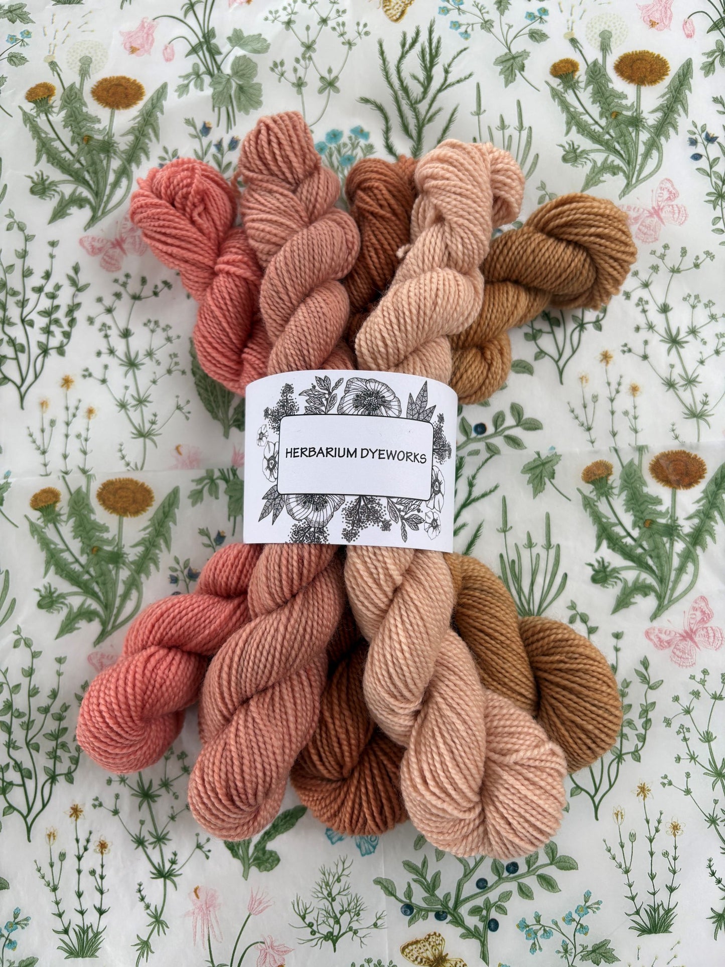 Mini skeins - Terracotta Rooftops